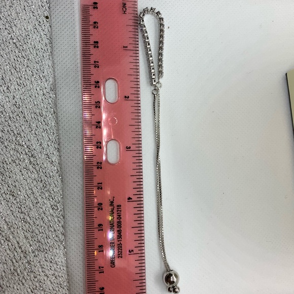 🌟 Silver 925 CZ Diamond Tennis  Bracelet - Picture 7 of 7